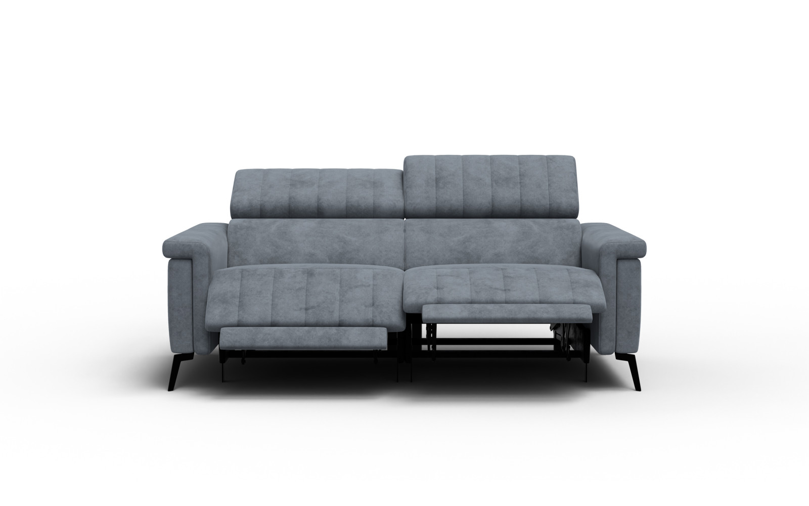 Relaxsofa 3-Sitzer NORDEL, dunkelgrau
