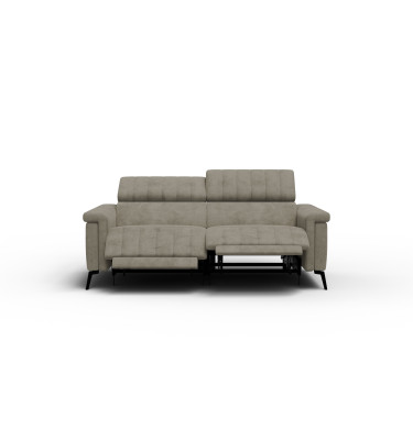 Relaxsofa 3-Sitzer NORDEL, dunkles beige