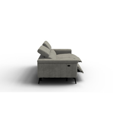 Relaxsofa 3-Sitzer NORDEL, taupe