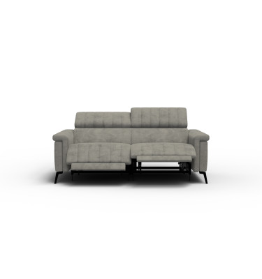 Relaxsofa 3-Sitzer NORDEL, taupe