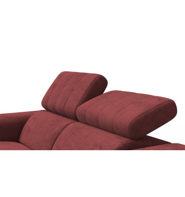 Relaxsofa 2-Sitzer NORDEL, bordeaux