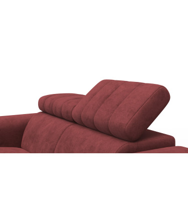 Sofa 2-Sitzer NORDEL, bordeaux