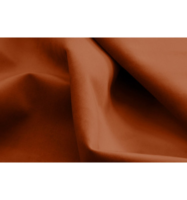 Stoffmuster Dolce 3 in Farbe: orangebraun