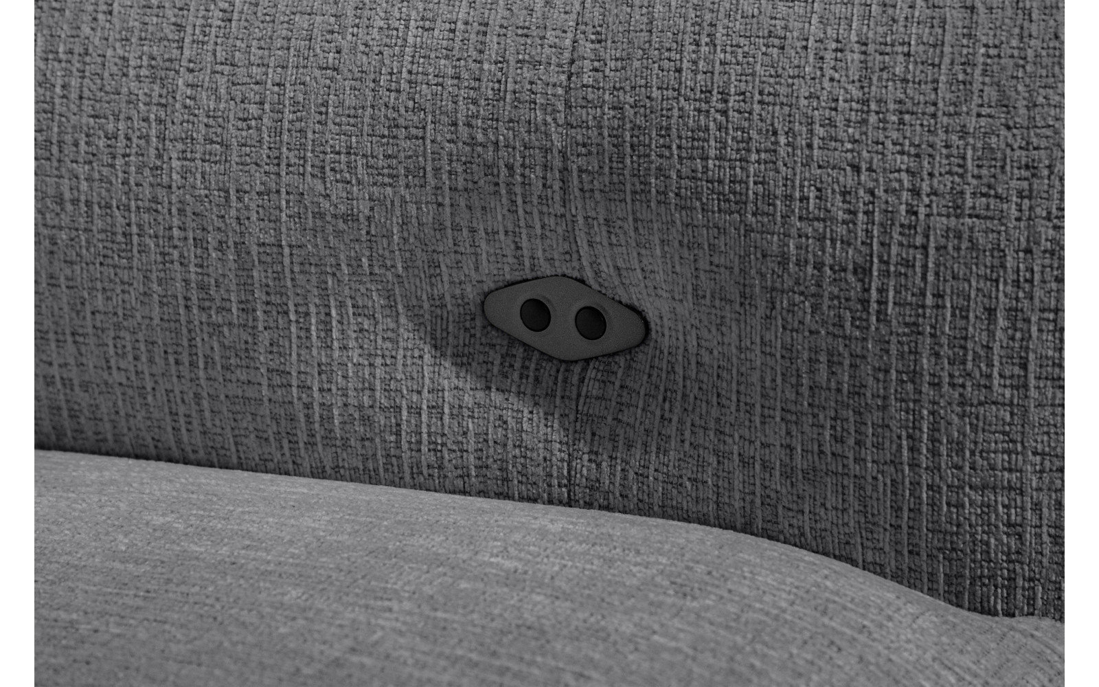 SVEN 3-Sitzer Ecksofa links, 1 relax XL, verstellbare Kopfstützen, dunkelgrau