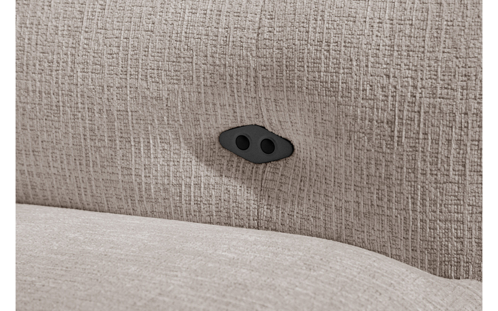 SVEN 3-Sitzer Ecksofa links, 1 relax XL, verstellbare Kopfstützen, beige