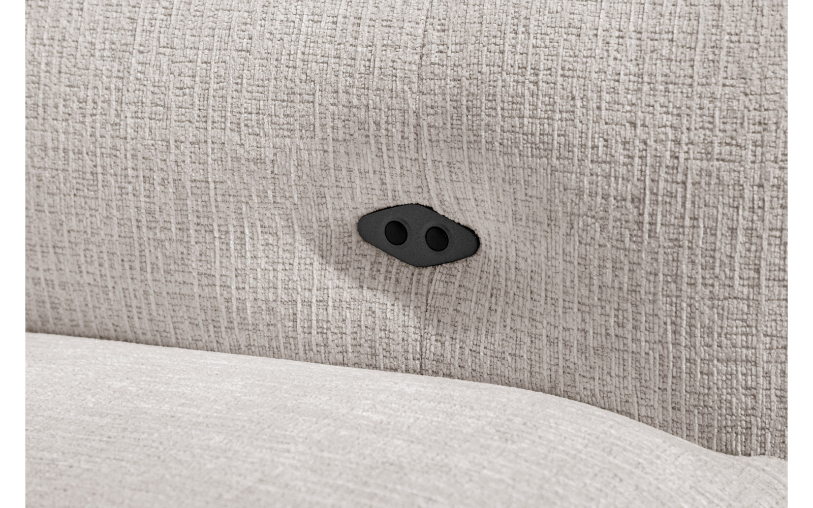 SVEN 3-Sitzer Ecksofa links, 1 relax XL, verstellbare Kopfstützen, creme