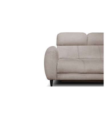 SVEN Ecksofa 3-Sitzer rechts, 1 relax XL, verstellbare Kopfstützen, beige