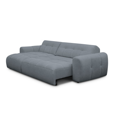 Ecksofa 4-Sitzer links LUMERO, graphitfarben
