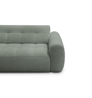 Ecksofa 4-Sitzer links LUMERO, olive