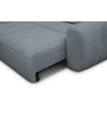 Ecksofa 4-Sitzer links LUMERO, graphitfarben