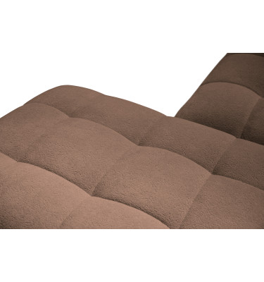 Ecksofa 4-Sitzer rechts LUMERO, braun