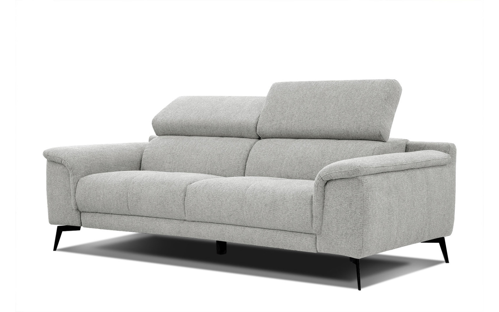 Outlet Sofa XXL 3-Sitzer mit verstellbaren Kopfstützen FIERO