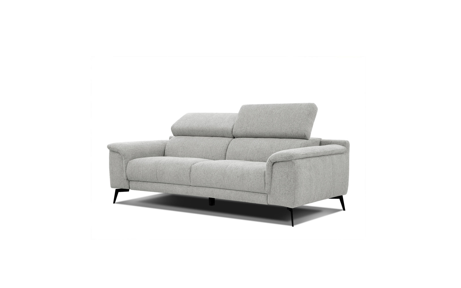 Outlet Sofa XXL 3-Sitzer mit verstellbaren Kopfstützen FIERO