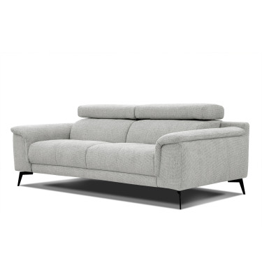 Outlet Sofa XXL 3-Sitzer mit verstellbaren Kopfstützen FIERO
